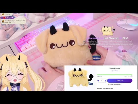 Cerber Reached Her Plushie Goal In 2 MINUTES