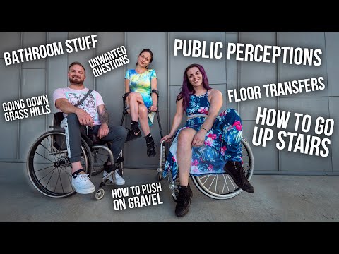 LEARNING FROM WHEELCHAIR FRIENDS!