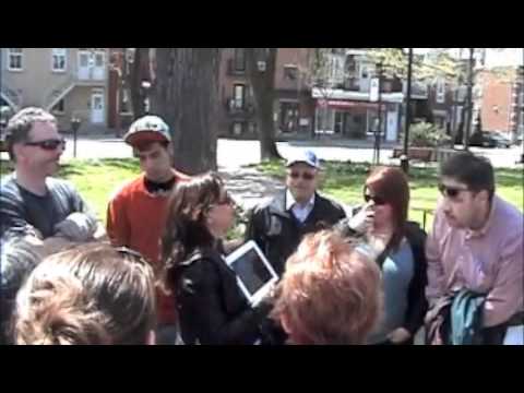 Joyce Pillarella (2) - Ville Emard walking tour 'Jane Walks Montreal'
