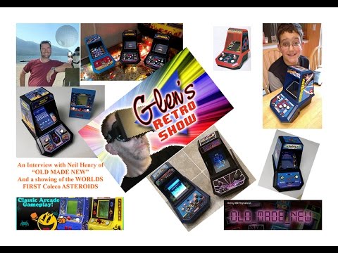 Coleco ASTEROIDS PI build, and Neil Henry Interview!