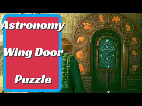 Astronomy Wing Door Puzzle in Hogwarts Legacy