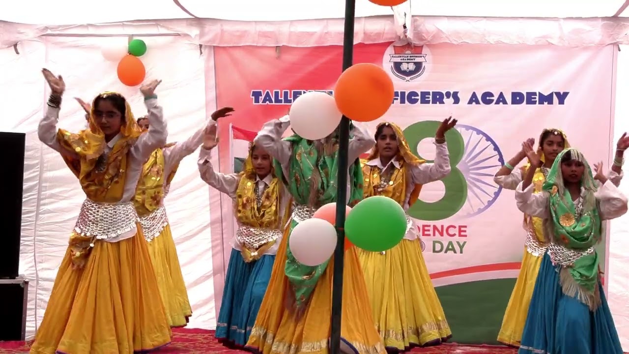 छोरी मैं हरियाणे की || Haryanvi Dance Performance | TALLENTIAN OFFICERS ACADEMY