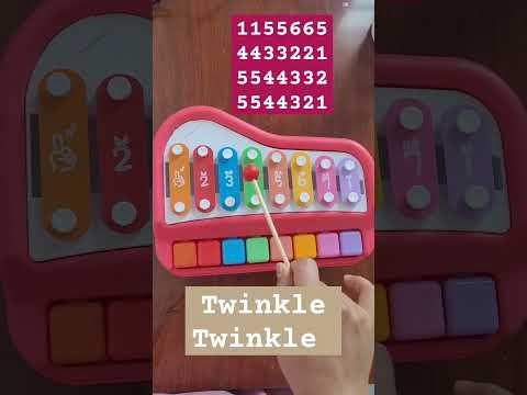 Twinkle Twinkle Xylophone Notes #xylophone #music