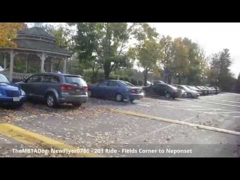 TheMBTADog: MBTA Bus 201 Ride - FIELDS CORNER to ADAMS CORNER via NEPONSET AVENUE [New Flyer 0786]