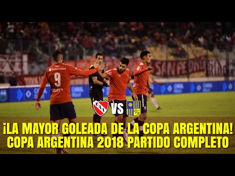 INDEPENDIENTE(8) vs CENTRAL BALLESTER(0)Copa Argentina 2018 PARTIDO COMPLETO