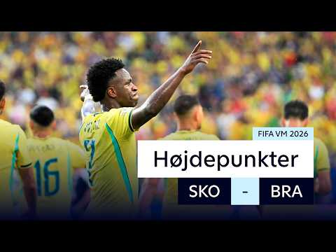 VM: Skotland - Brasilien – Højdepunkter