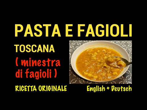 PASTA E FAGIOLI TOSCANA