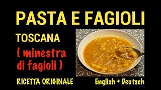PASTA E FAGIOLI TOSCANA