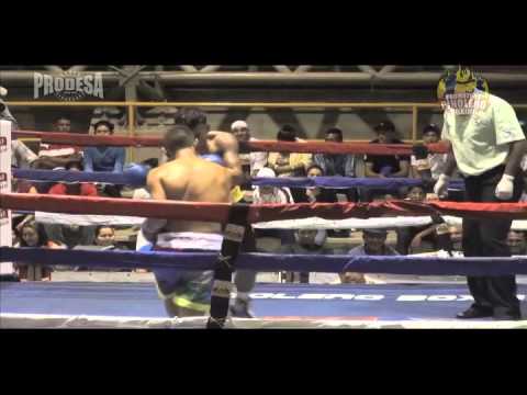Pelea Oscar Amador vs Lenin Tellez - Prodesa