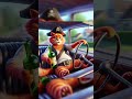 Do Not Drive Drunk Shorts Cat Cartoon Funny