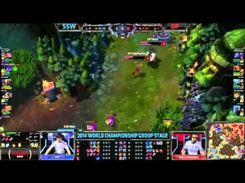 Samsung White vs Dark Passage - Day 3 Group A - World Championship 2014 - League of Legends