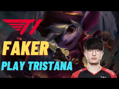 WHEN FAKER PLAY TRISTANA - MID CHALLENGER SKT T1