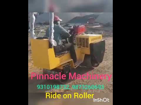 Pinnacle Ride On Vibratory Roller