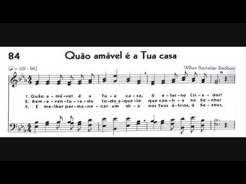 Hinário 5 CCB - Hino 084 - Quão amável é a Tua casa - Strings - Teclado Yamaha PSR S670