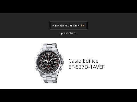 Casio Edifice Chronograph EF-527D-1AVEF im Test