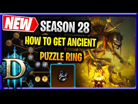 Diablo 3 Season 28 How to Get Ancient Puzzle Ring Alter Of Rites All methods Guide