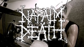 Napalm Death - Plague Rages - Drum Cover