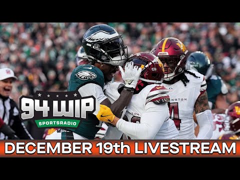 94WIP LIVE: Eagles/Commanders Week 16 Preview