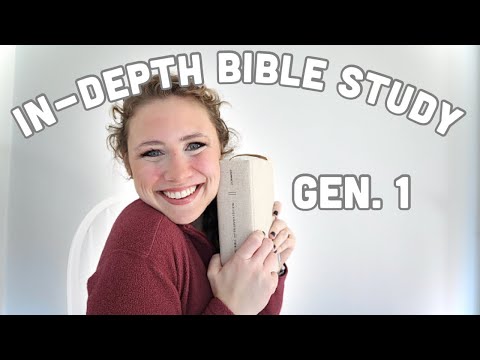 BIBLE STUDY ON GENESIS chapter 1