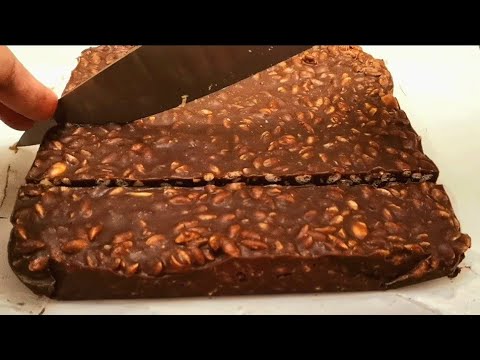 No Bake Chocolate Crunch Bar | @DAPUR2020