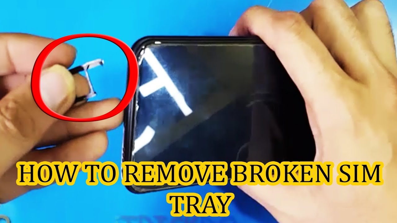 How To Removeing Vivo 17 Pro External Sim Tray Broken Inside Mobile