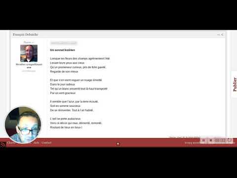 Un sonnet lozérien - Salon Principal - Toute La Poésie