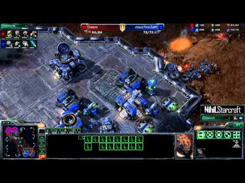 StarCraft II: mouzThorZaIN [T] vs [Z] Dream Game 1