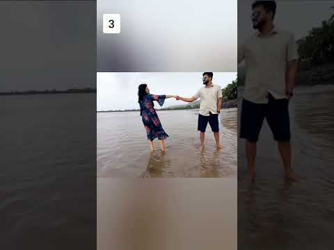 beach couple photo pose ideas | Beach couple pictures | Couple Photo Pose #beach #couple #shorts
