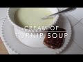 CREAM OF TURNIP SOUP | TURNIP RECIPES!