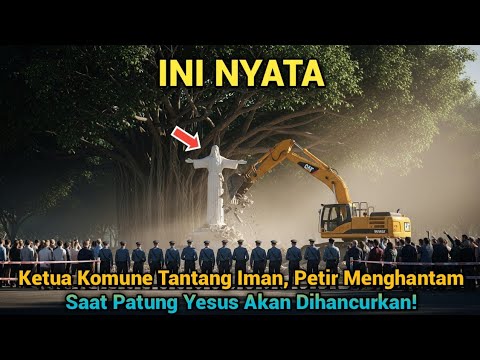 THIS IS REAL! The Commune Leader Ordered the Destruction of the Jesus Statue, Which Was Finally S...