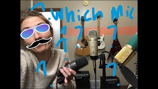 Video thumbnail for New Mic! Presonus M7 VS MXL V67 VS Behringer C-3 by Joanna Lauren