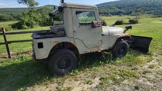 1971 AMC Jeep CJ5 w/half cab (Walk around)