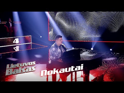 Sidas Gvozdiovas - Way Down We Go | NOKAUTAI | Lietuvos Balsas S10