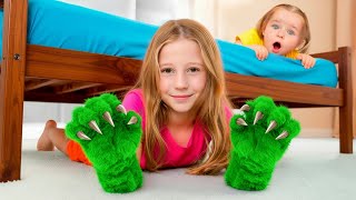 Download lagu Nastya and friends - I Can't Sleep Story   More mp3