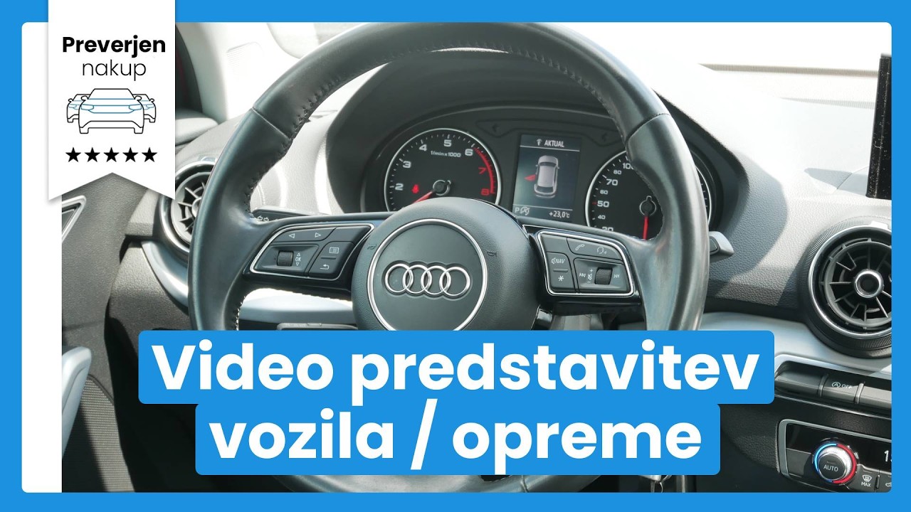 Audi Q2 1.0 TFSI Sport S tronic - SLOVENSKO VOZILO