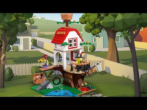 Vidéo LEGO Creator 31078 : Les trésors de la cabane dans l'arbre