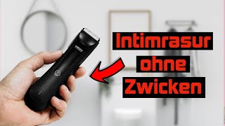 Intimrasur mit dem Sack Rasierer ohne zwicken ! Test Erfahrung Anleitung