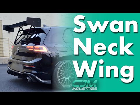 How to Install a CJM Swan Neck Wing on Your MK8 GTI