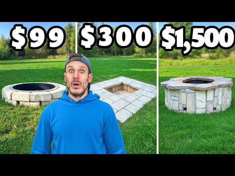 3 Ways To Build A Fire-Pit (Beginner-Intermediate- Advanced) 