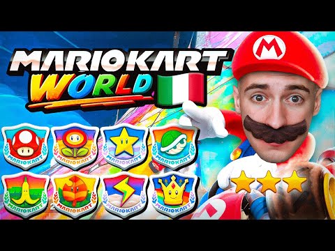 HO FINITO TUTTO MARIO KART WORLD in una SOLA LIVE!! GRAN PREMIO 150CC ITA