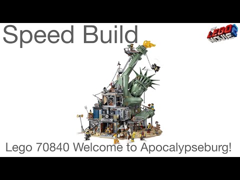 Lego 70840 Welcome to Apocalypseburg! - Speed Build