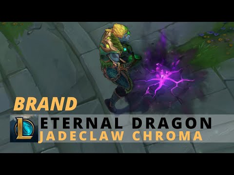 Eternal Dragon Brand Jadeclaw Chroma - League Of Legends