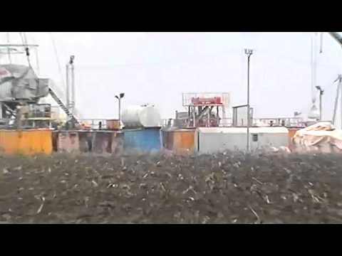 24 ian 2014, Prahova, Cioranii de Jos - O nouă sondă de fracturare