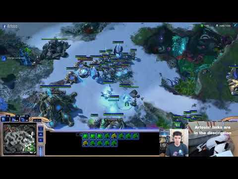 StarCraft 2 LotV - 1v1 Artosis' Games of SC:2 (P) vs (T) Abyssal Reef LE
