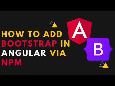 How to add Bootstrap to an angular-cli project