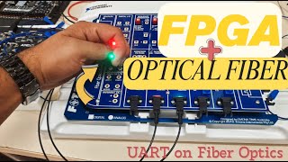 I Sent FPGA UART Signals Using Optical Fiber! | FPGA Communication Project