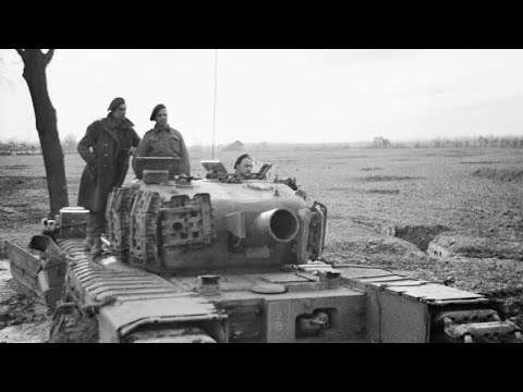AVRE ‘Flying Dustbin’ Tanks Deleted MG-42 Nests In One Shot