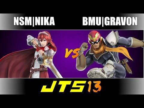 JTS 13 NSM|Nika (Lucina) vs. BMU|Gravon (Captain Falcon) Grand Finals