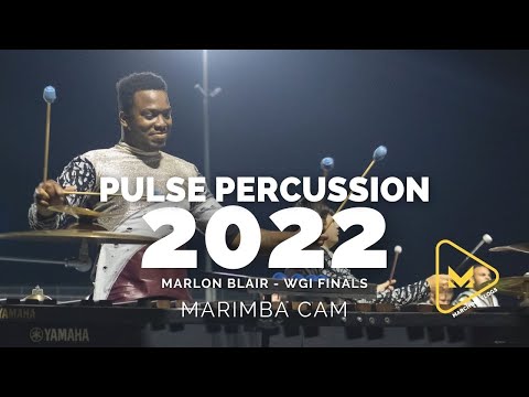 Pulse Percussion 2022 Marimba Cam - WGI Finals Week - Marlon Blair