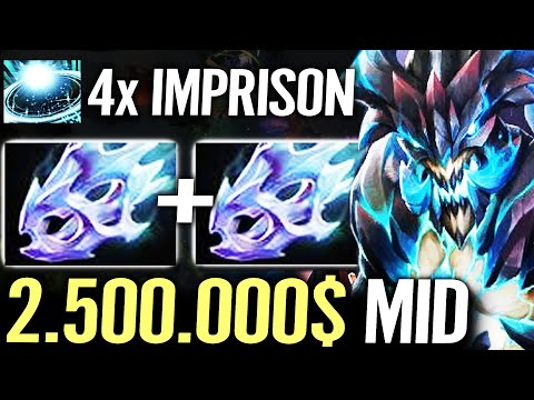 🔥 2.500.000$ OD MID by Tundra Nine Perspective — 2x Moonshard 4x Imprison META TI11 Final Dota 2 Pro